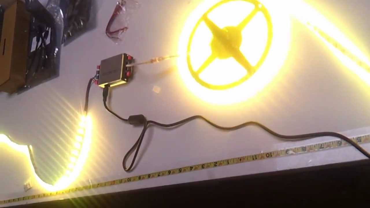 How to install LED strip lights